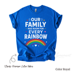 Our Family Has Room For Every Rainbow Pride Family Shirt - Kid Size
