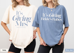 It's Giving Mrs Shirt | Future Mrs T-Shirt - Matching with Crew
