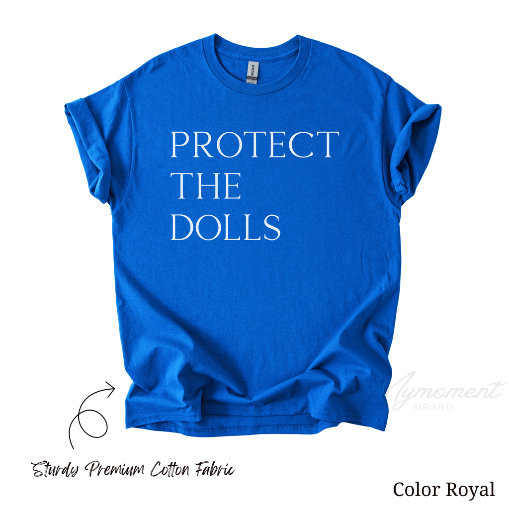 Protect The Dolls | Minimal LGBTQ Pride Shirt