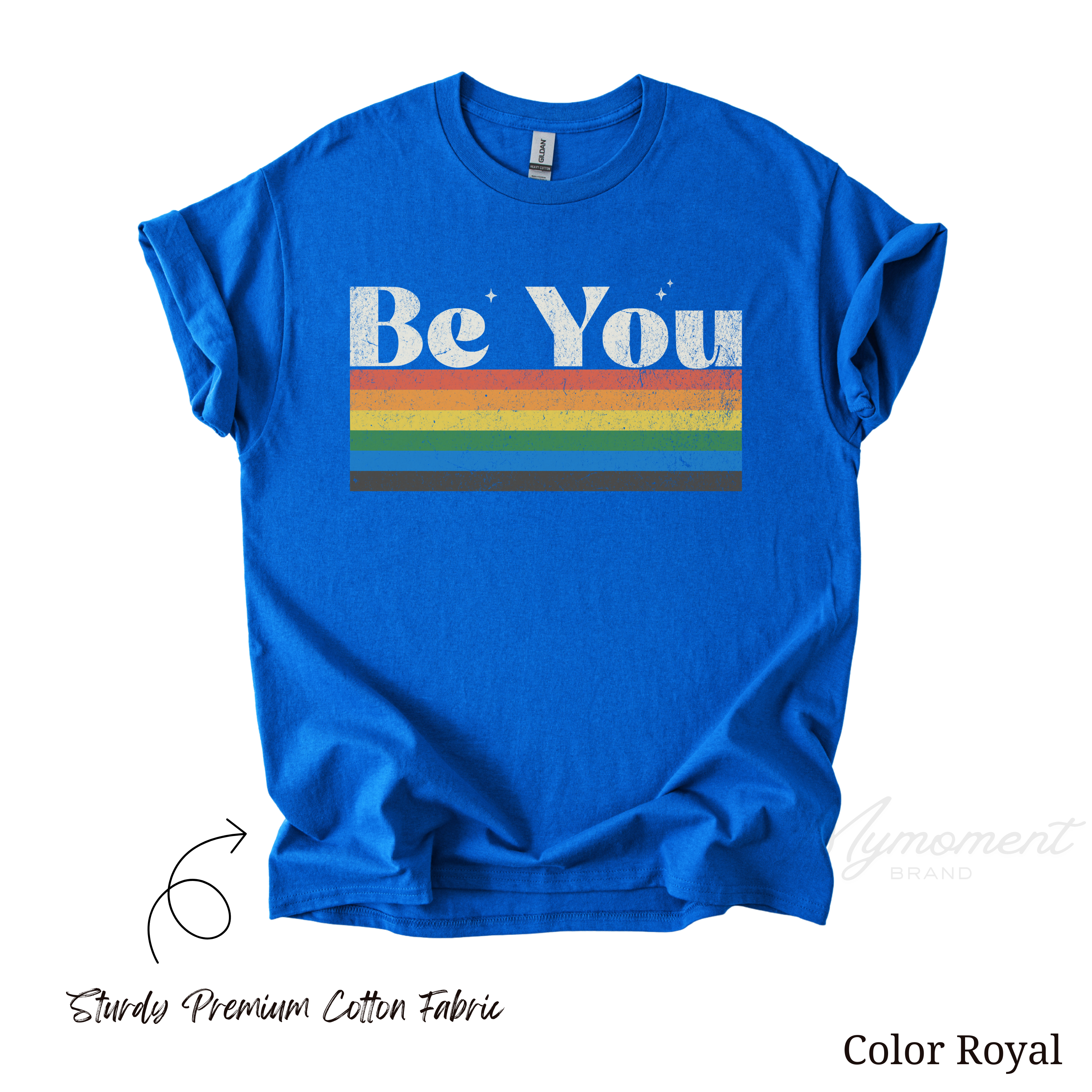 Be You | Rainbow Bisexual Merch LGBTQ Pride Shirt