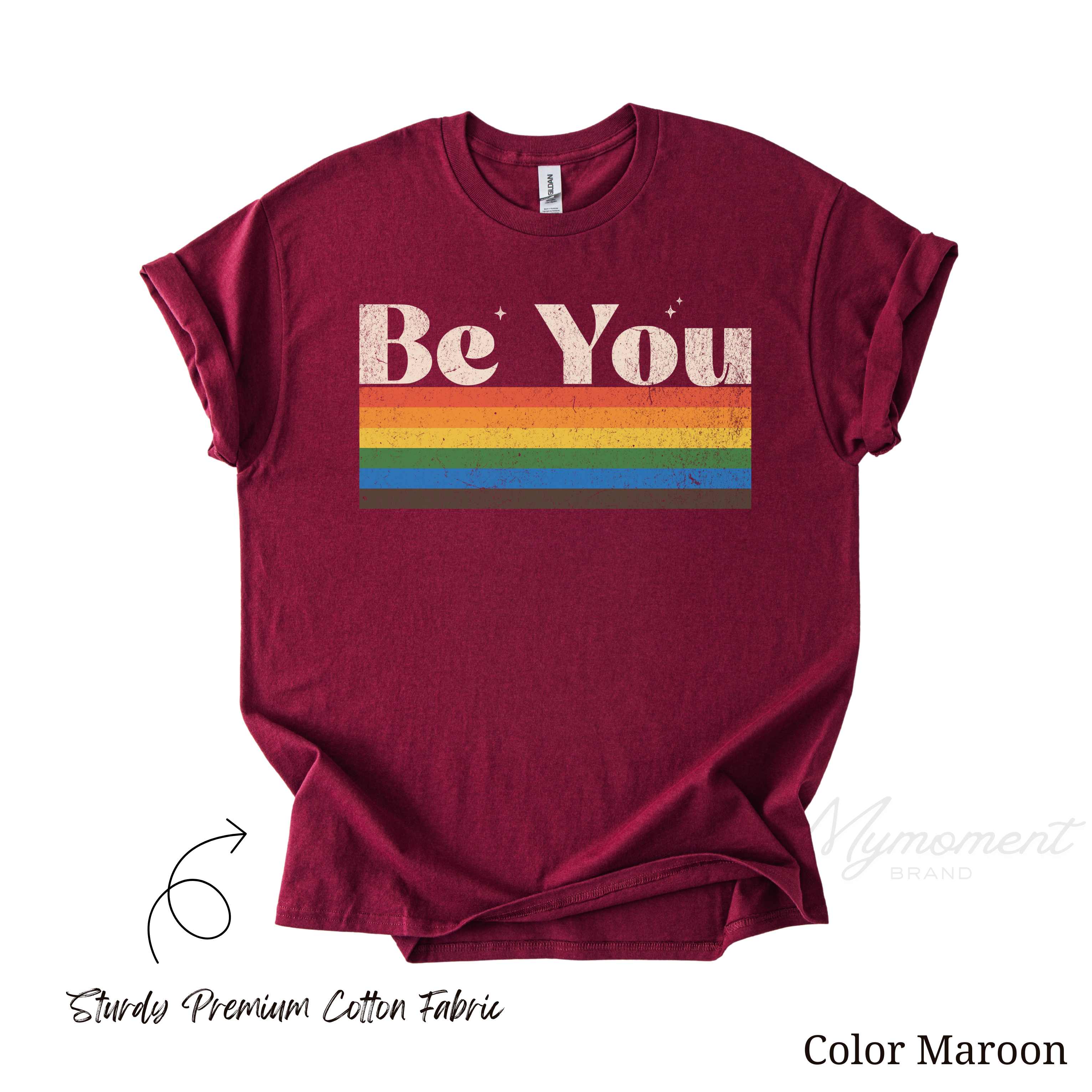 Be You | Rainbow Bisexual Merch LGBTQ Pride Shirt