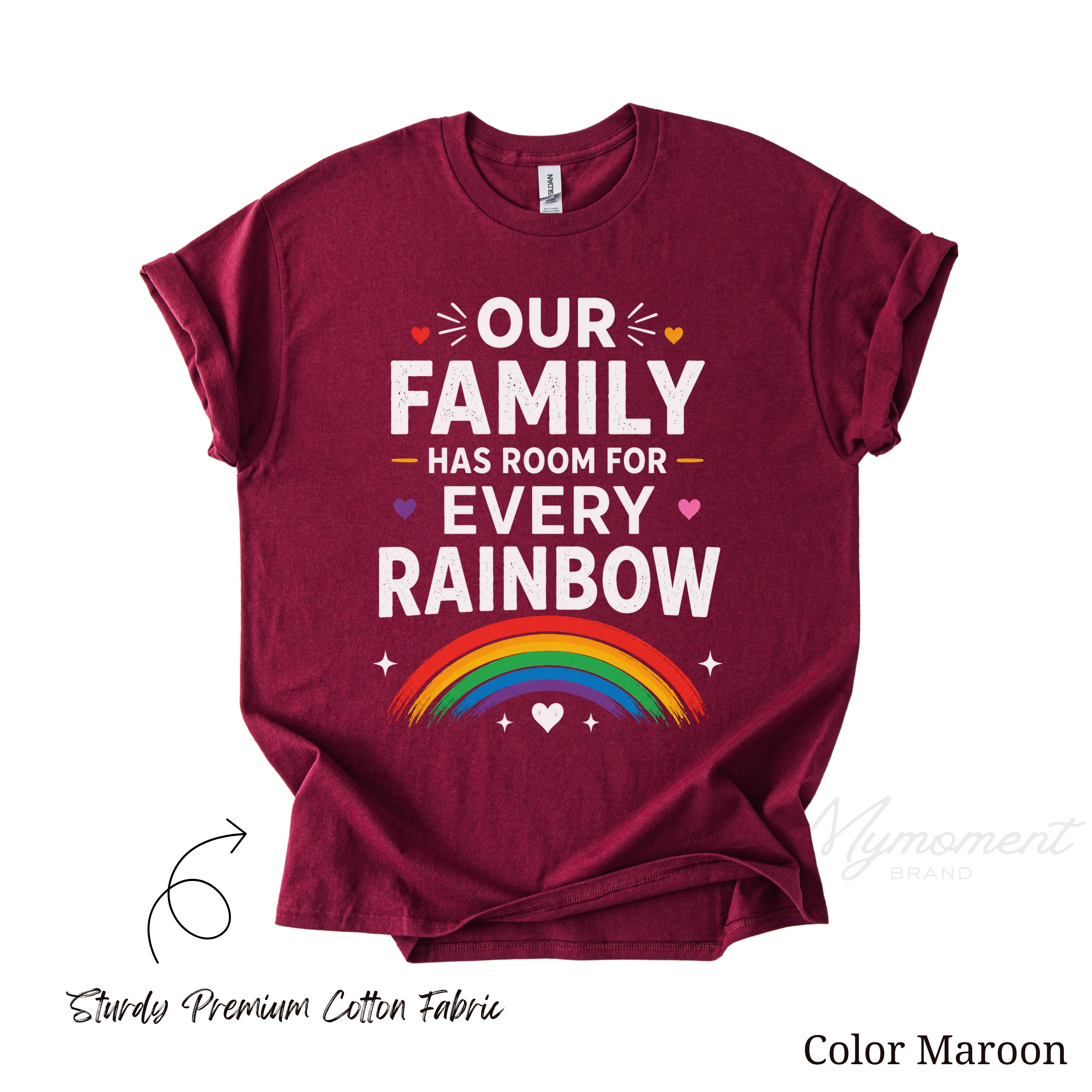 Our Family Has Room For Every Rainbow Pride Family Shirt - Adult Size