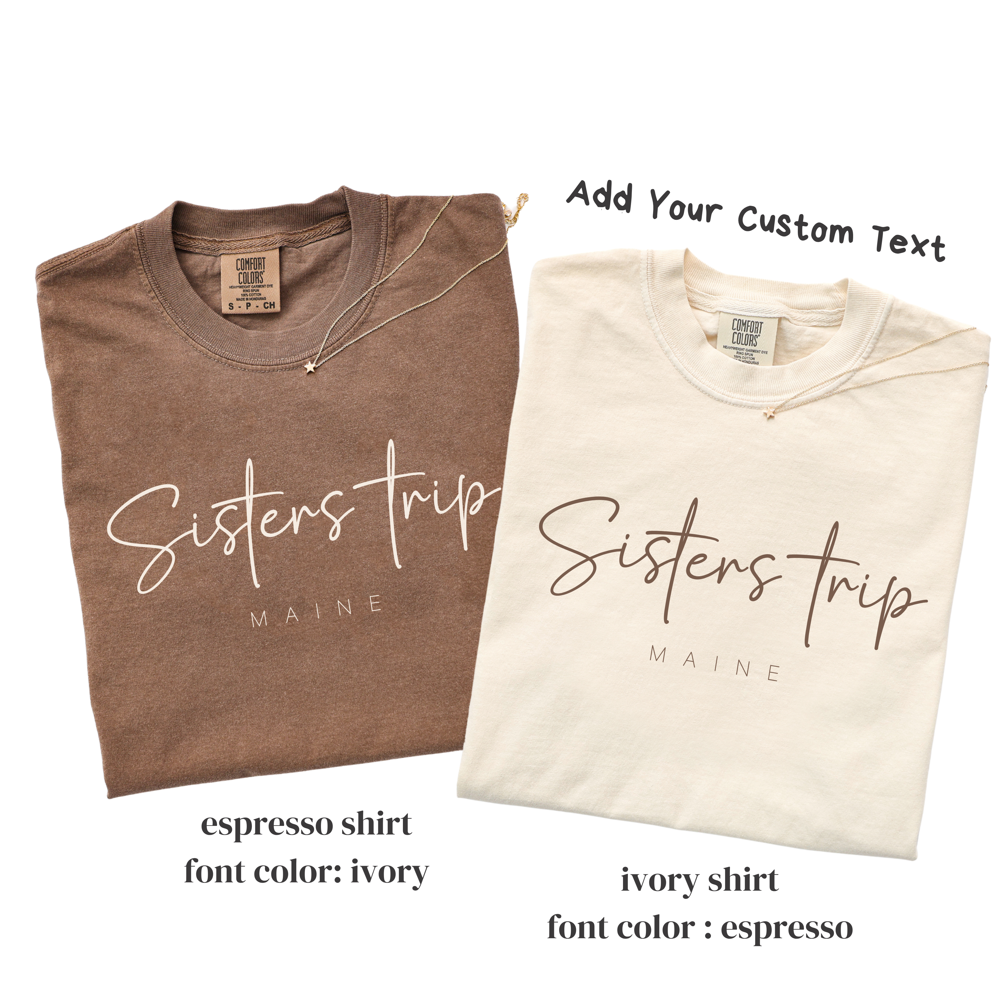 Sisters Trip Shirt | Matching Sister Vacation T-Shirt | Sisters Weekend Shirts | Custom Girls Trip Tee