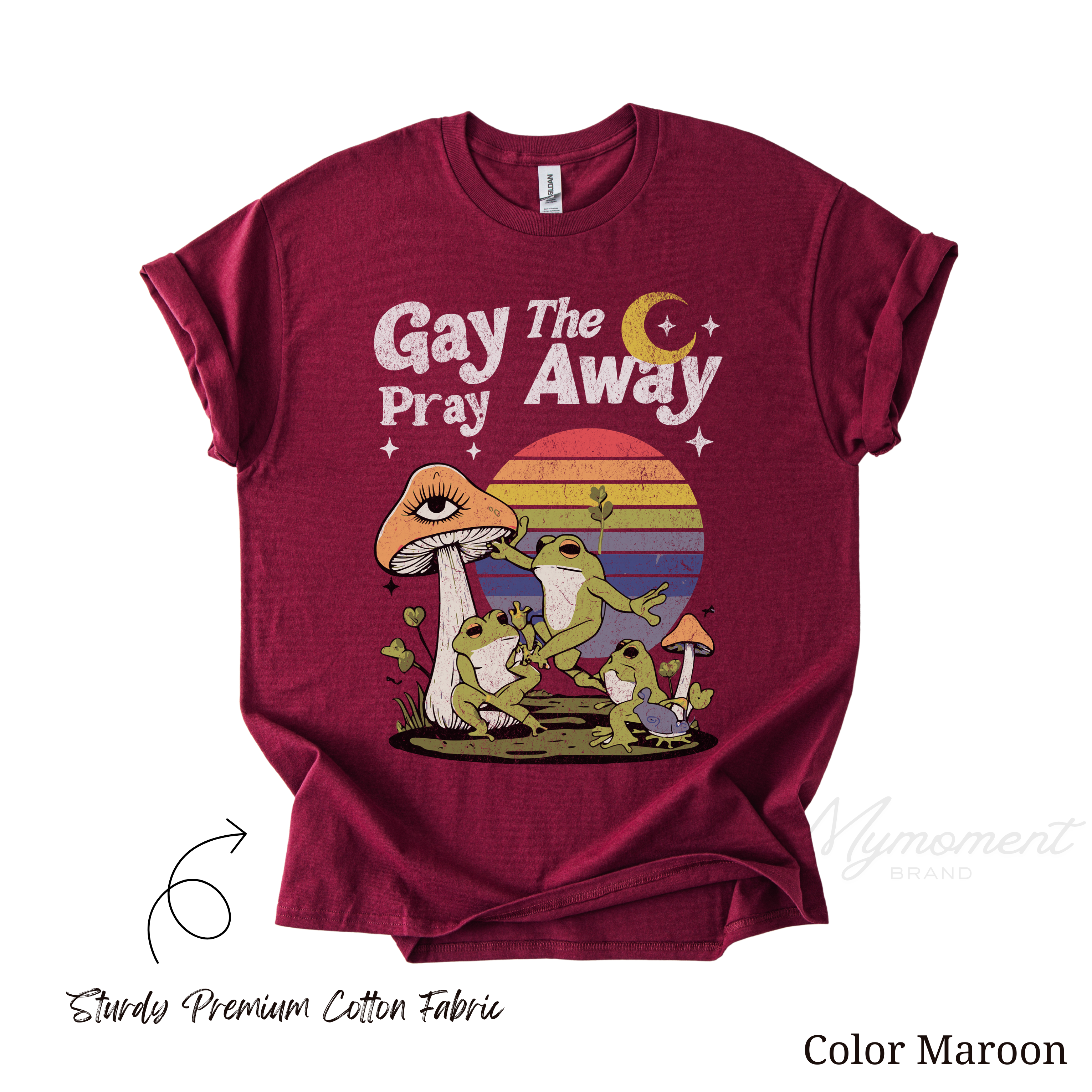 Gay The Pray Away | Graphic LGBTQ Pride Shirt