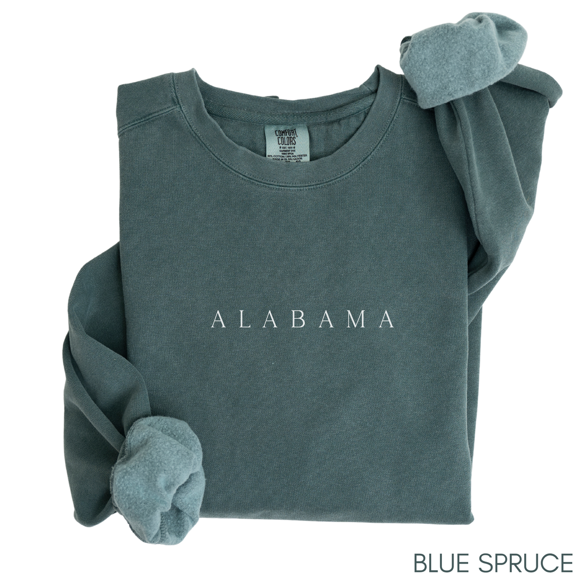 Vintage Alabama Sweatshirt | Garment-Dyed Relaxed Crewneck