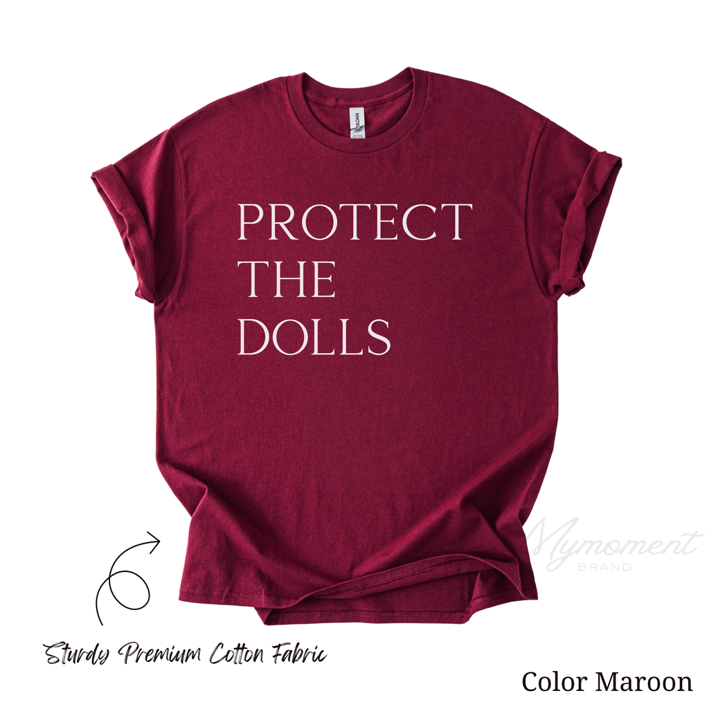 Protect The Dolls | Minimal LGBTQ Pride Shirt