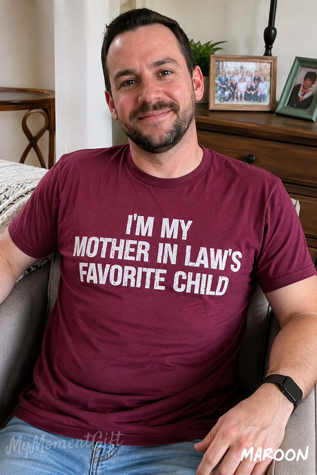 I’m My Mother-in-Law’s Favorite Child Shirt | Funny Son-in-Law Tee