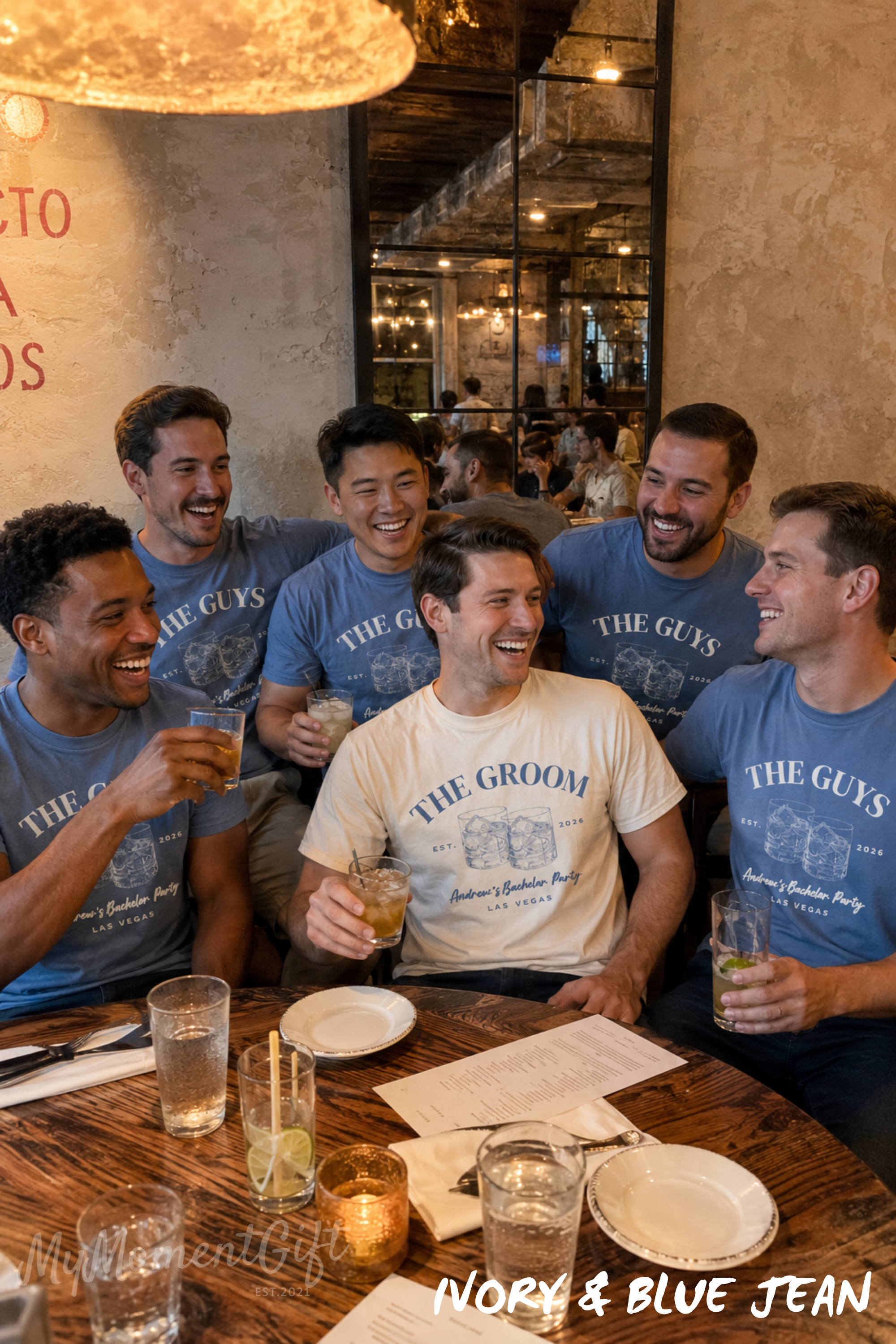 Bachelor Party T Shirts - Matching The Groom and The Guys Tees