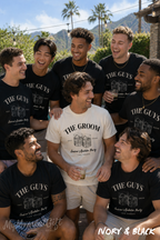 Bachelor Party T Shirts - Matching The Groom and The Guys Tees