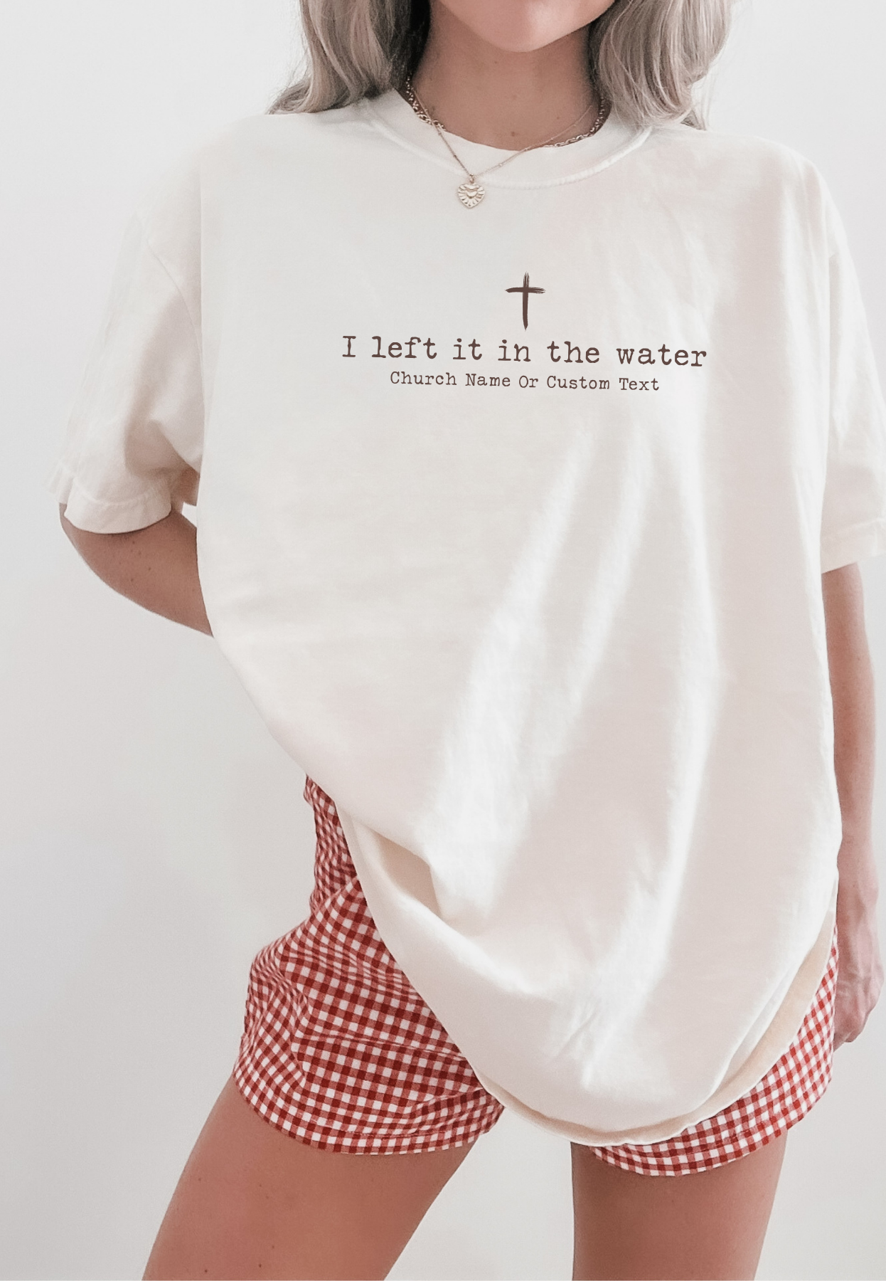 I Left it in the Water T-Shirt - Custom Church Group Tee