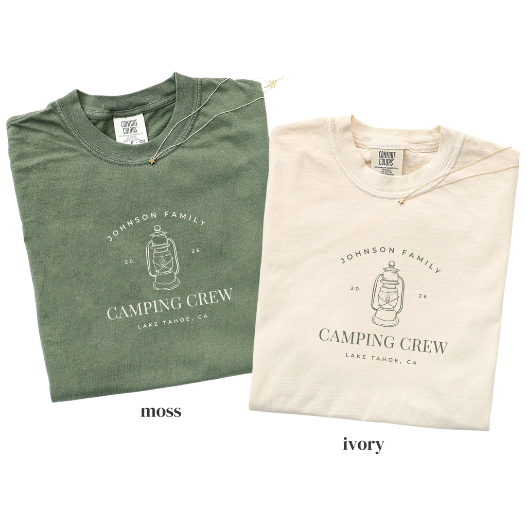 Camping Matching Shirts | Family Camping Shirts | Camping Crew Tee - Adult Size