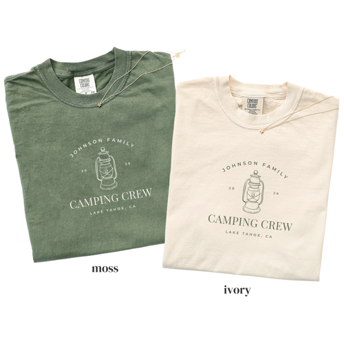 Camping Matching Shirts | Family Camping Shirts | Camping Crew Tee - Adult Size