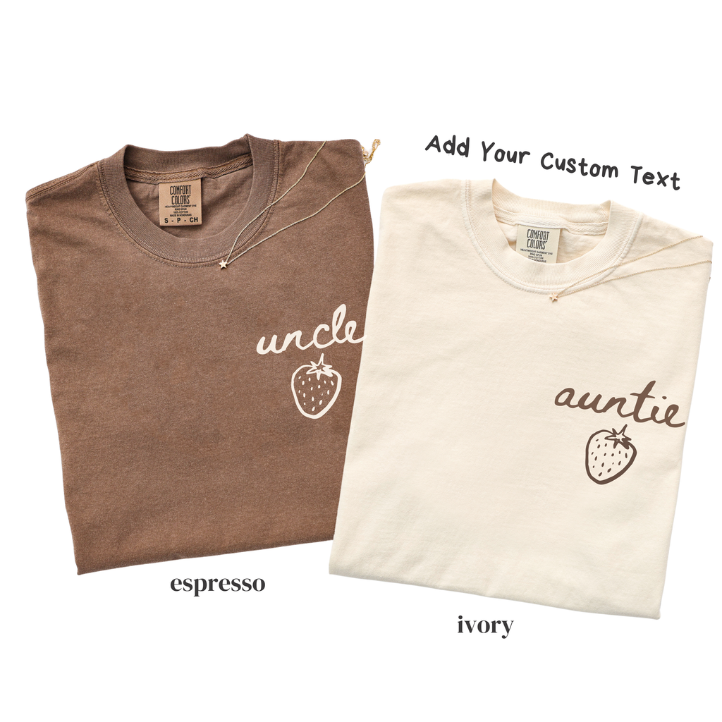 Strawberry Birthday Family Matching Shirts - Custom Mama Dada