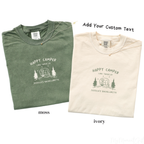 Happy Camper Bachelorette Shirt - Personalized Bride Crew