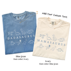 Dinosaur Birthday Family Matching Shirts - Dadasaurus Mamasaurus