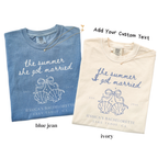 Seashell Bachelorette Shirt - Summer Bride Crew Tee