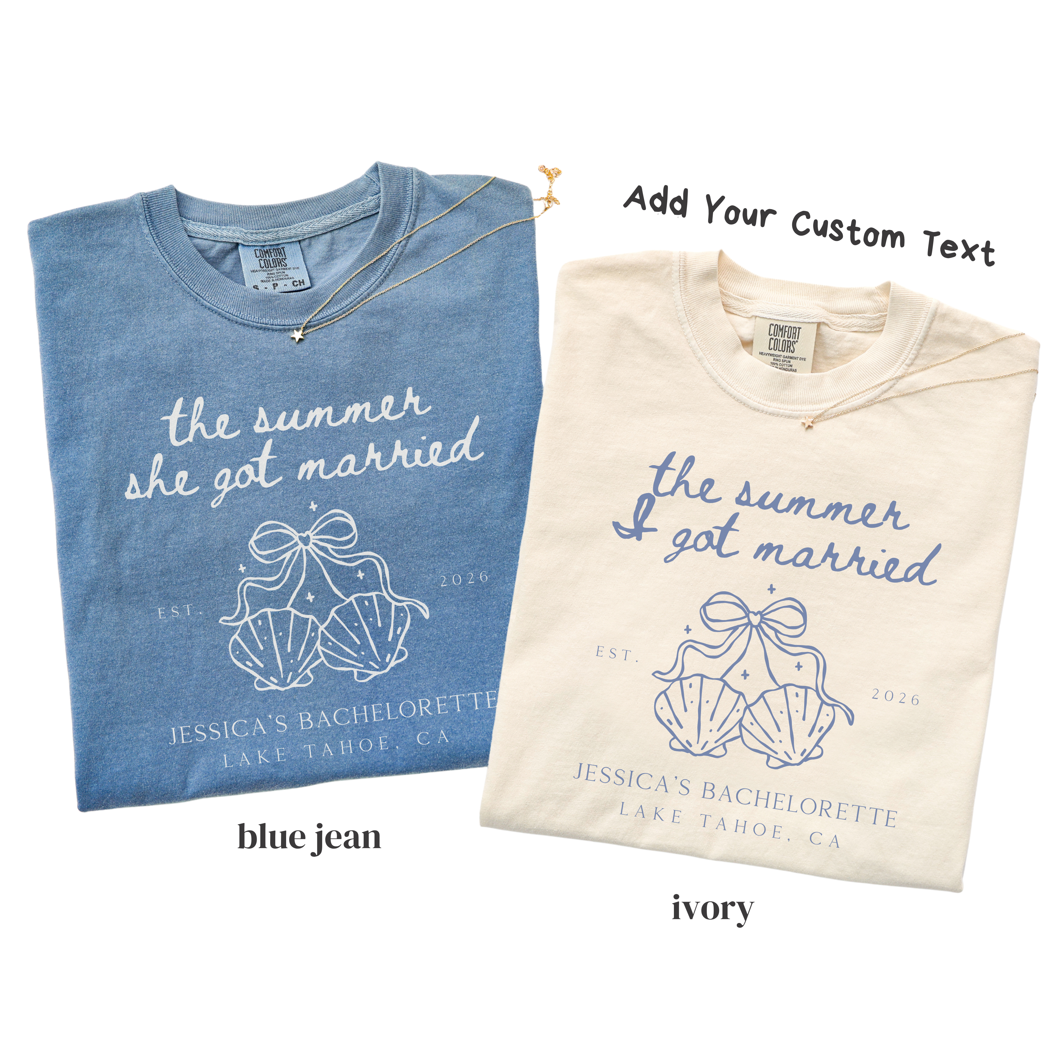 Seashell Bachelorette Shirt - Summer Bride Crew Tee