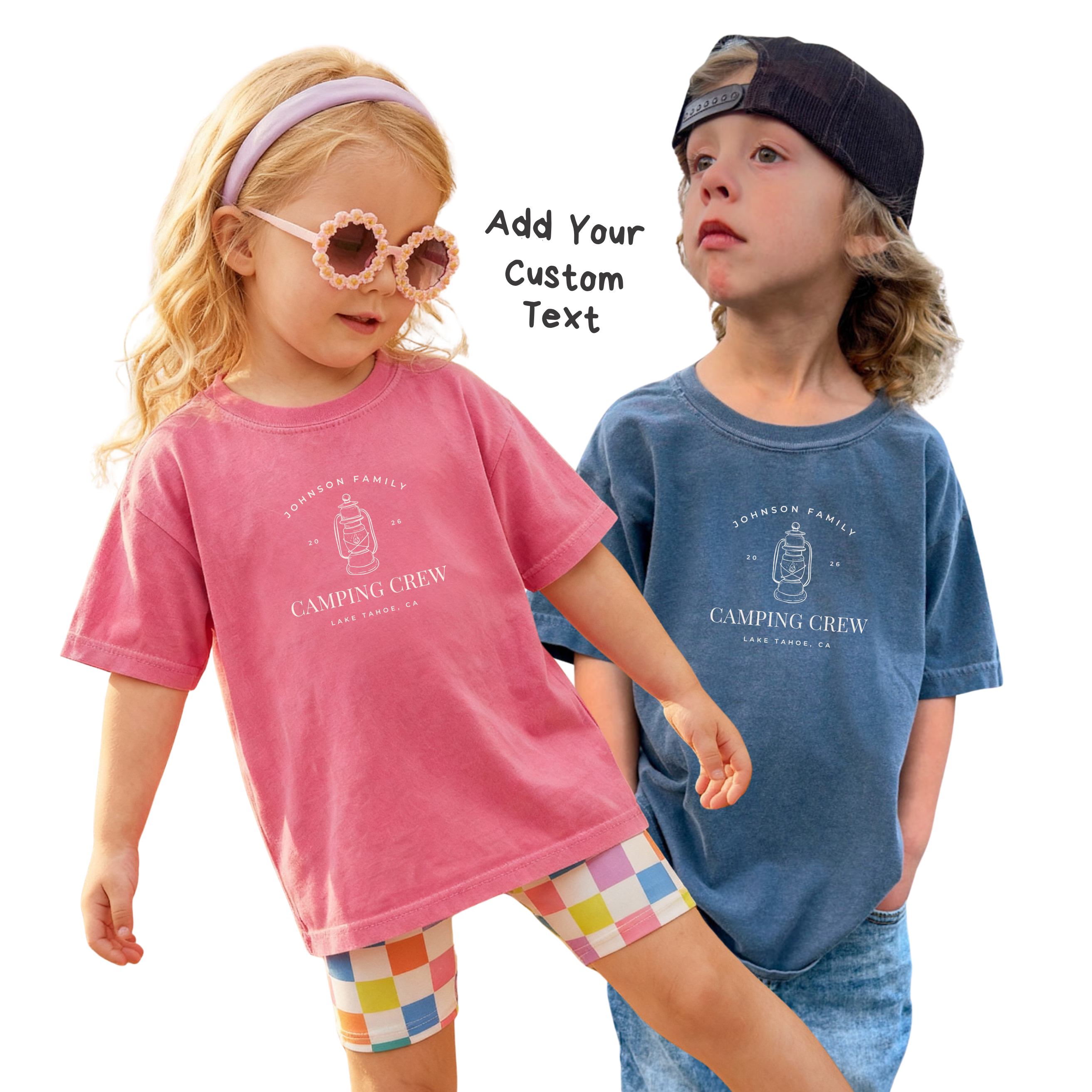 Camping Matching Shirts | Family Camping Shirts | Camping Crew Tee - Kids Size