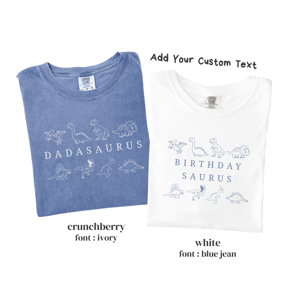 Kid Dinosaur Birthday Boy Shirts - Birthday Saurus Tee