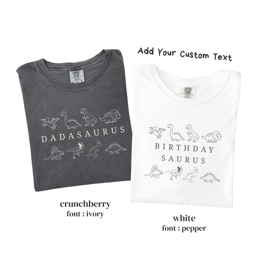 Kid Dinosaur Birthday Boy Shirts - Birthday Saurus Tee