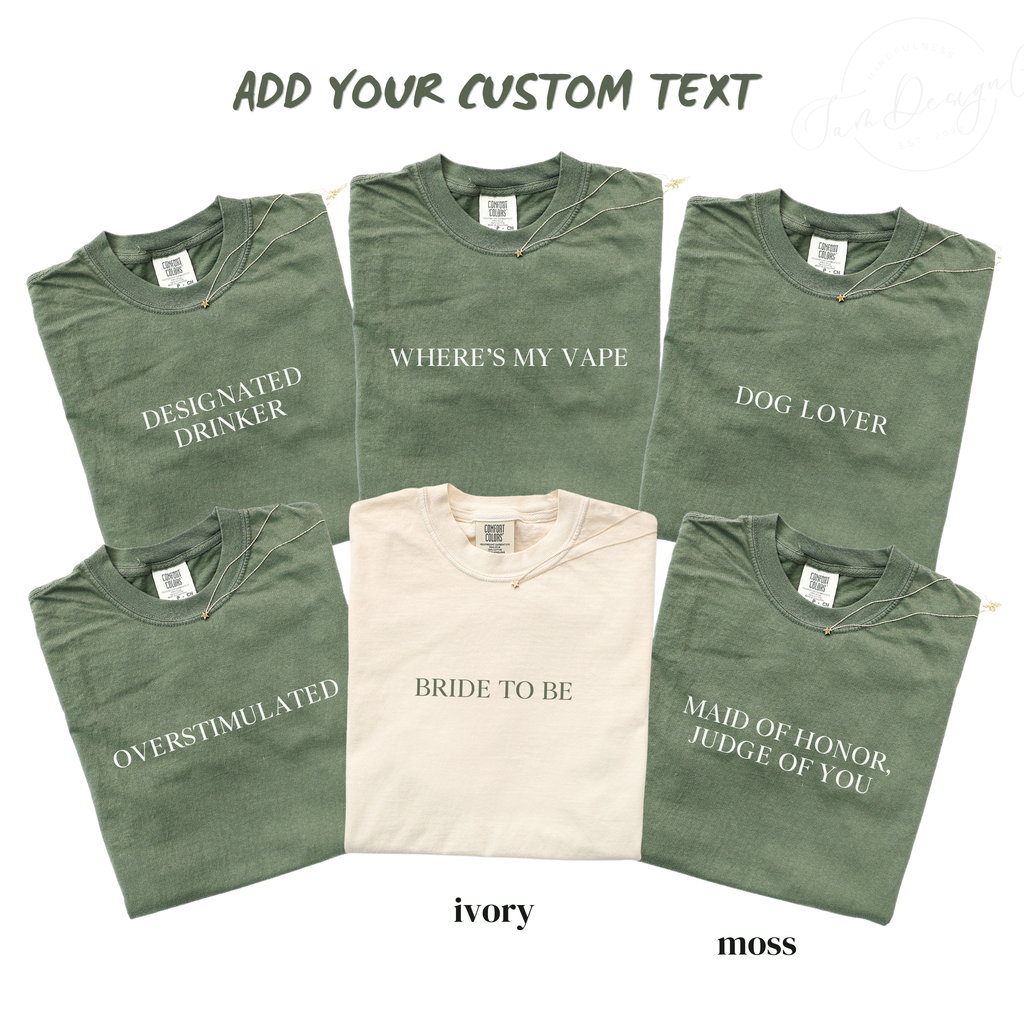 Funny Bridesmaid Shirt - Custom Bridal Party Shirts, Bride Crew Bachelorette Tee