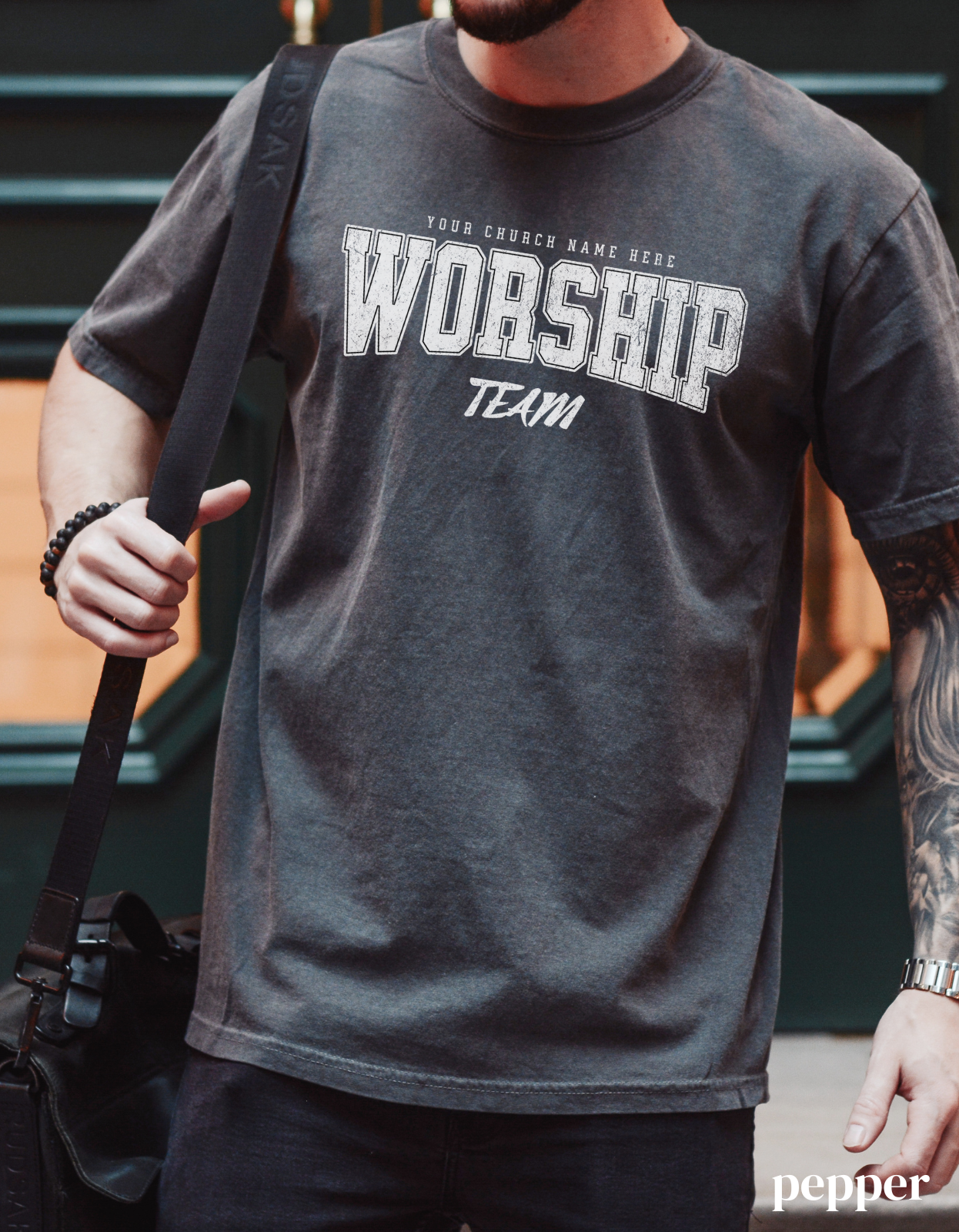 Worship Team Shirt For Church Staff - Personalized Sunday School Matching Shirts