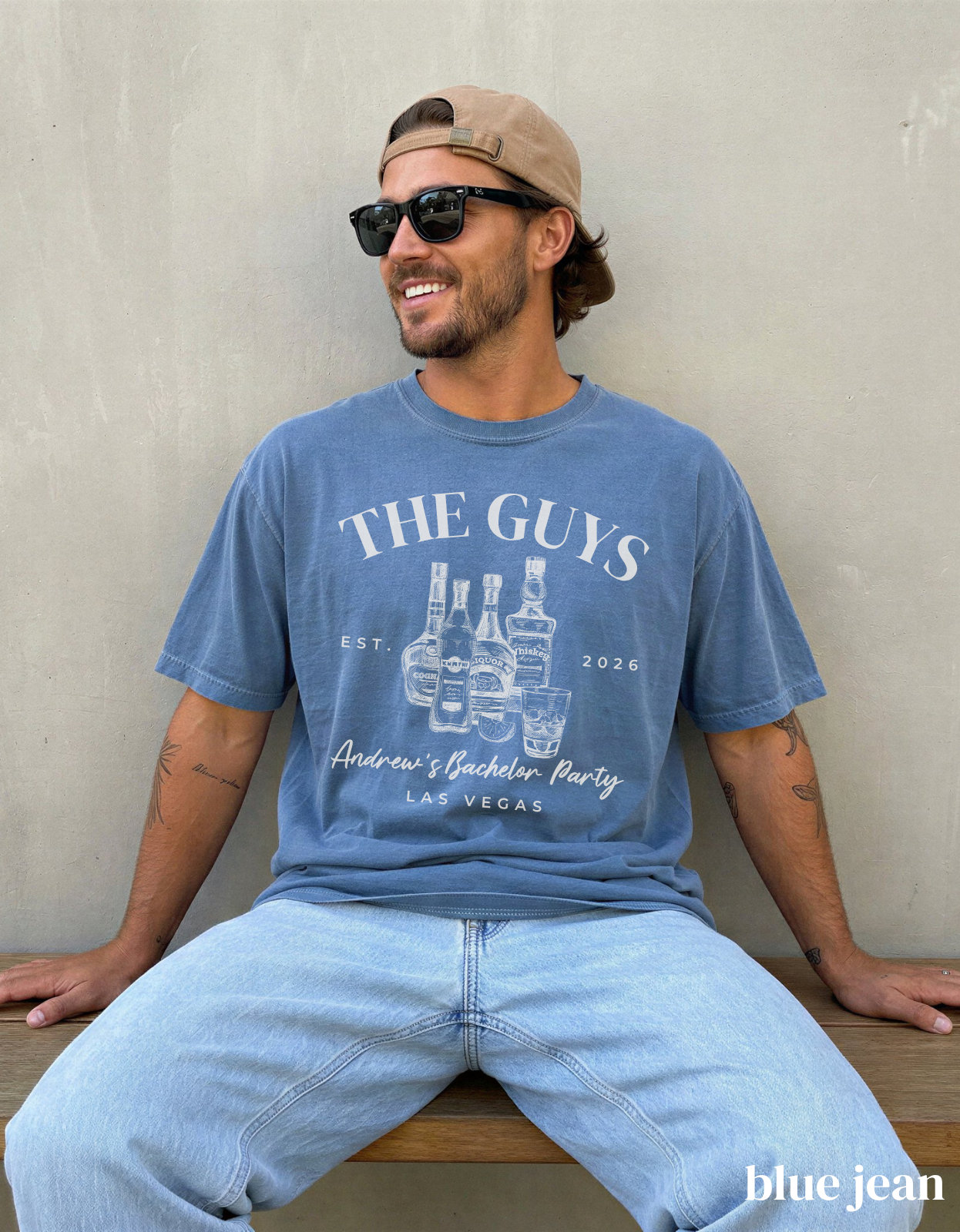 Personalized Bachelor Party Shirt - Groom Crew Tee
