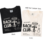 Bach Club Bachelorette Shirt - Custom Bride Crew Tee