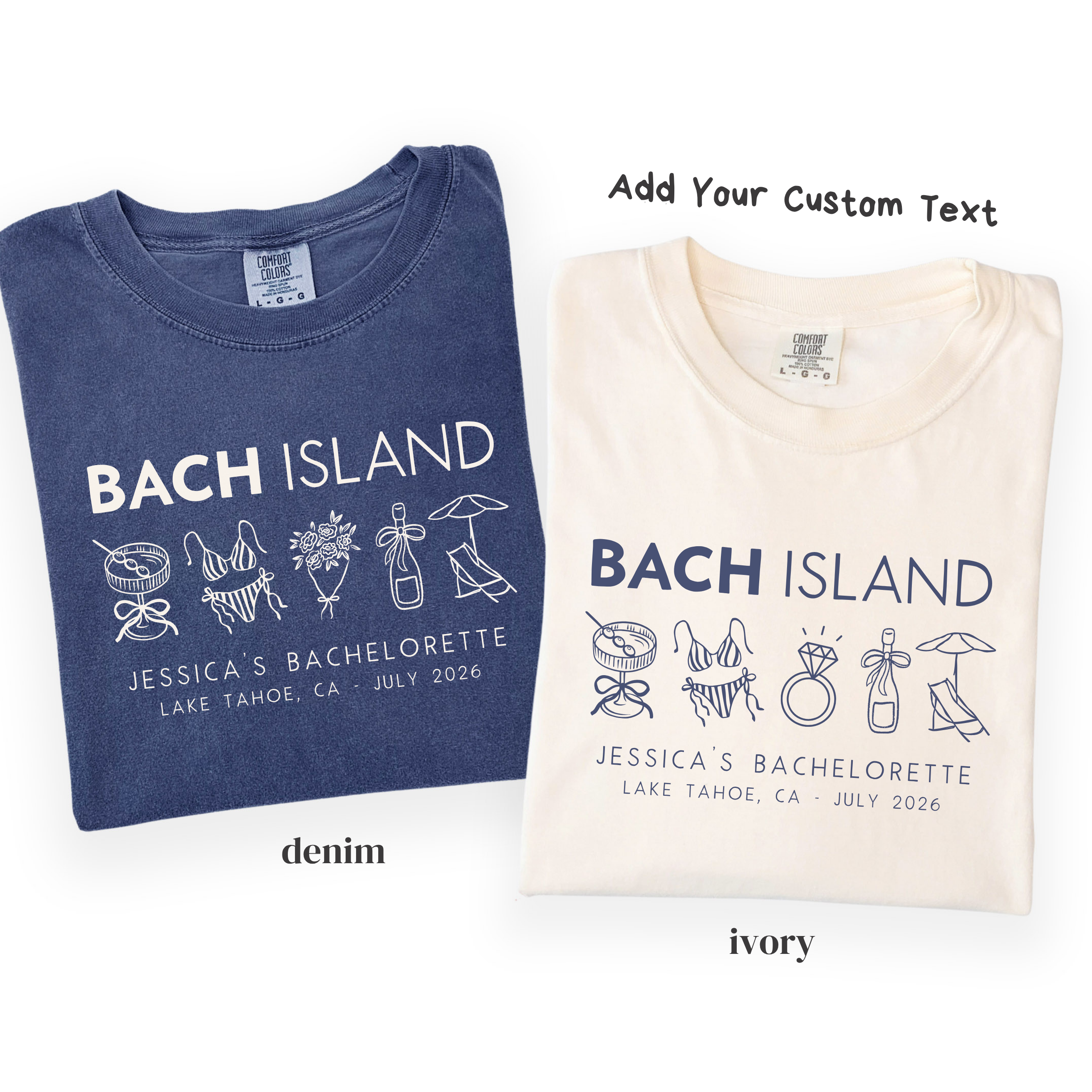 Bach Island - Lake Weekend Bride Crew Tee