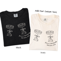 Bow Glass Bride Crew Shirt - Minimal Martini Bachelorette Tee