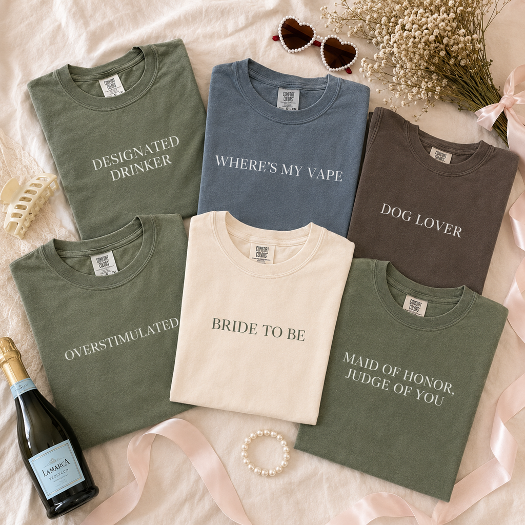 Funny Bridesmaid Shirt - Custom Bridal Party Shirts, Bride Crew Bachelorette Tee