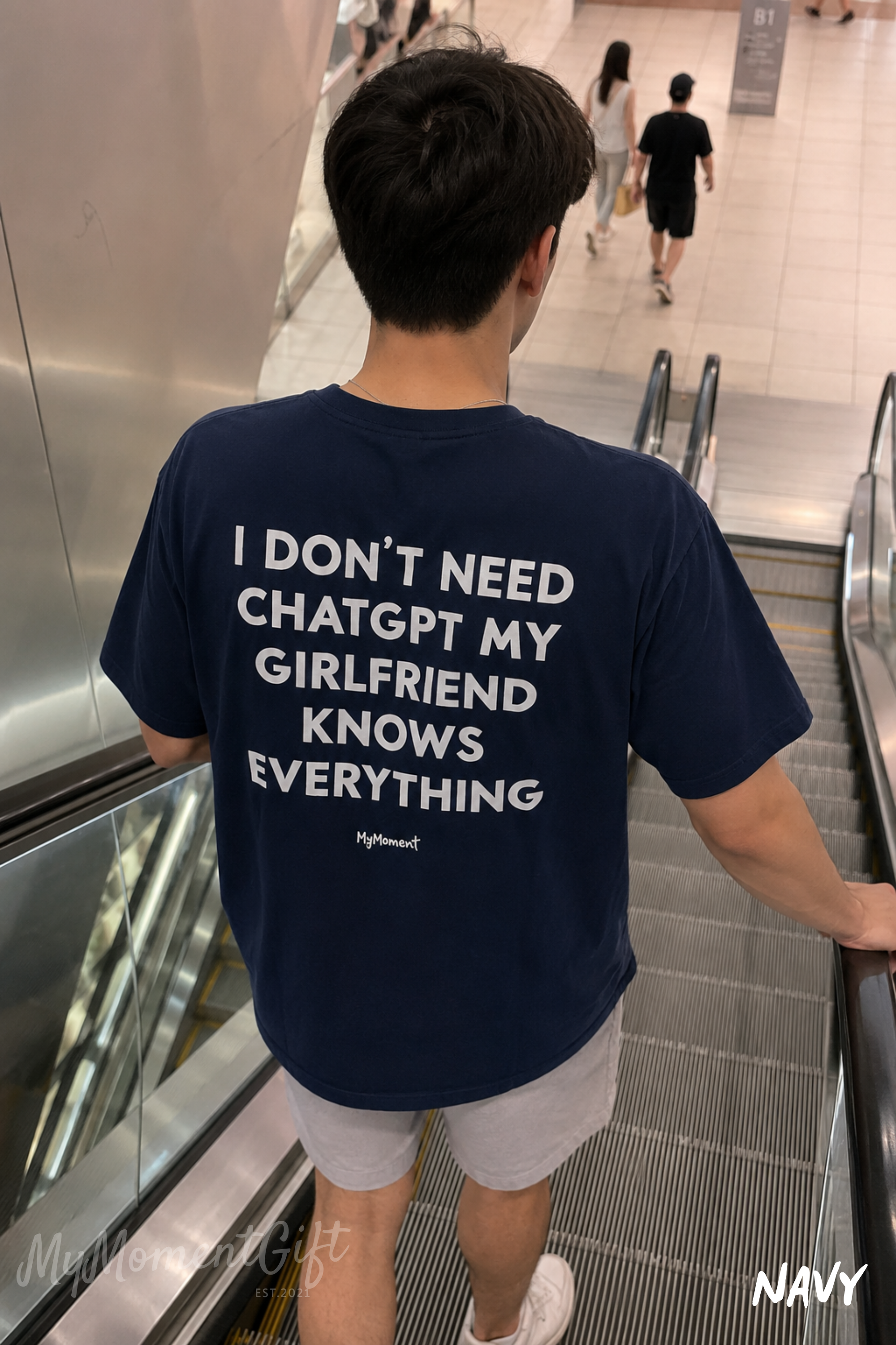 I Don’t Need ChatGPT My Girlfriend Knows Everything Shirt