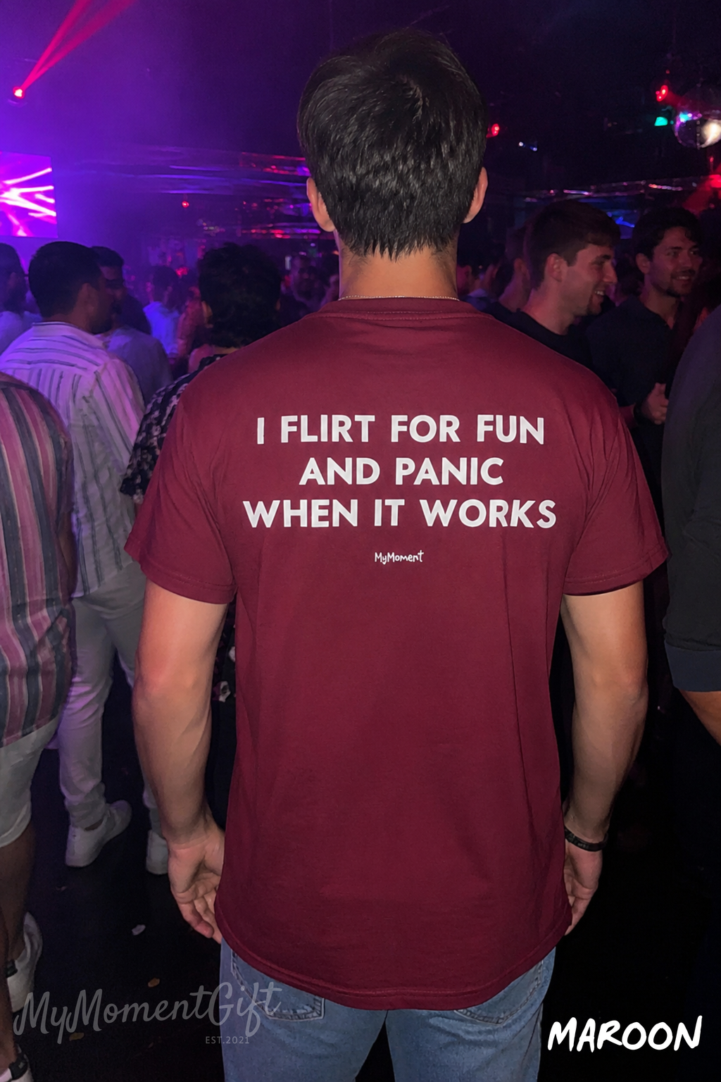 I Flirt for Fun and Panic When It Works Shirt