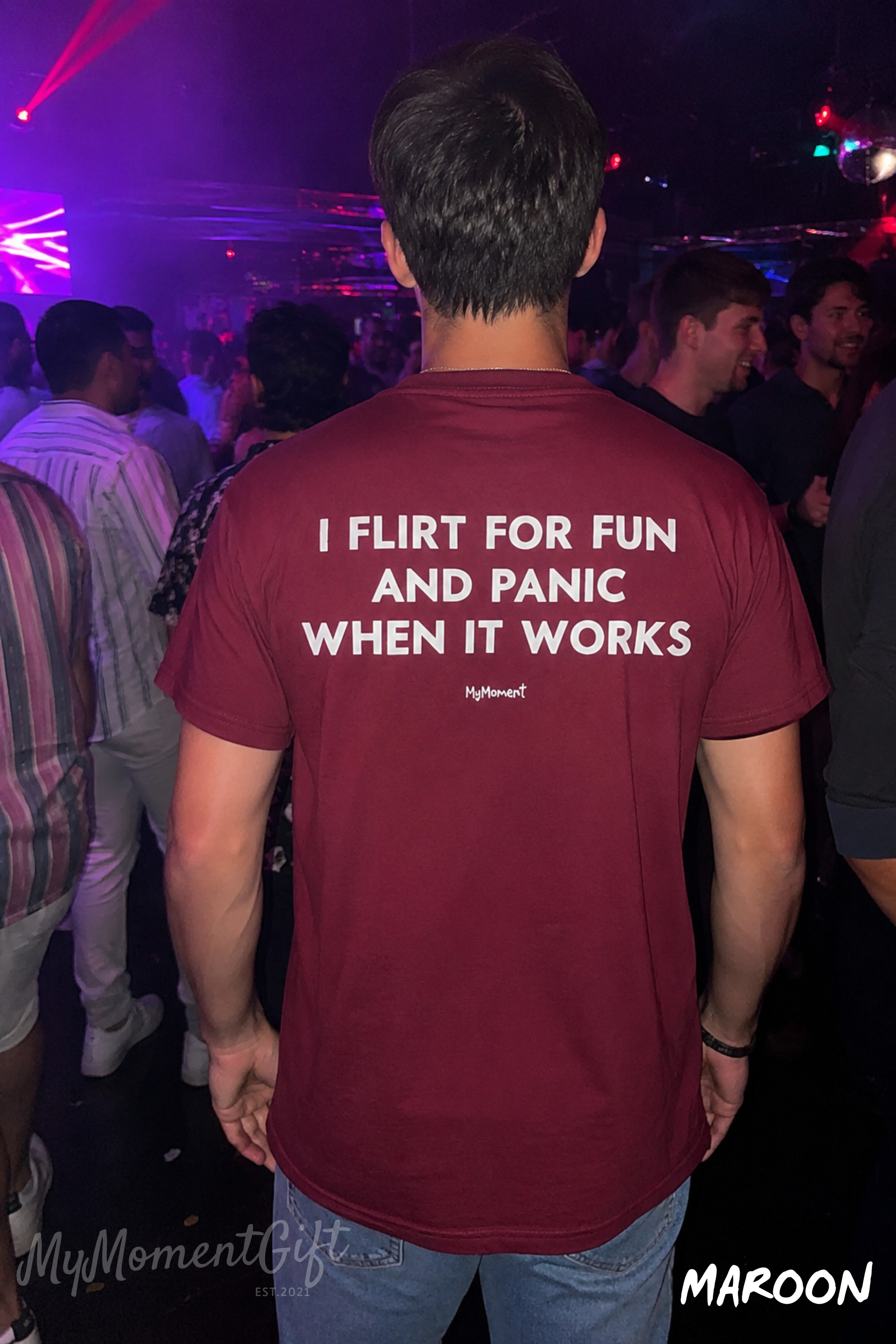 I Flirt for Fun and Panic When It Works Shirt