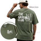 Personalized Groom and Groomsmen Shirts | The Grooms Club Bachelor Party Tees