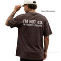 I’m Not 40, I’m Twenty Plus Twenty Shirt | Funny 40th Birthday Tee
