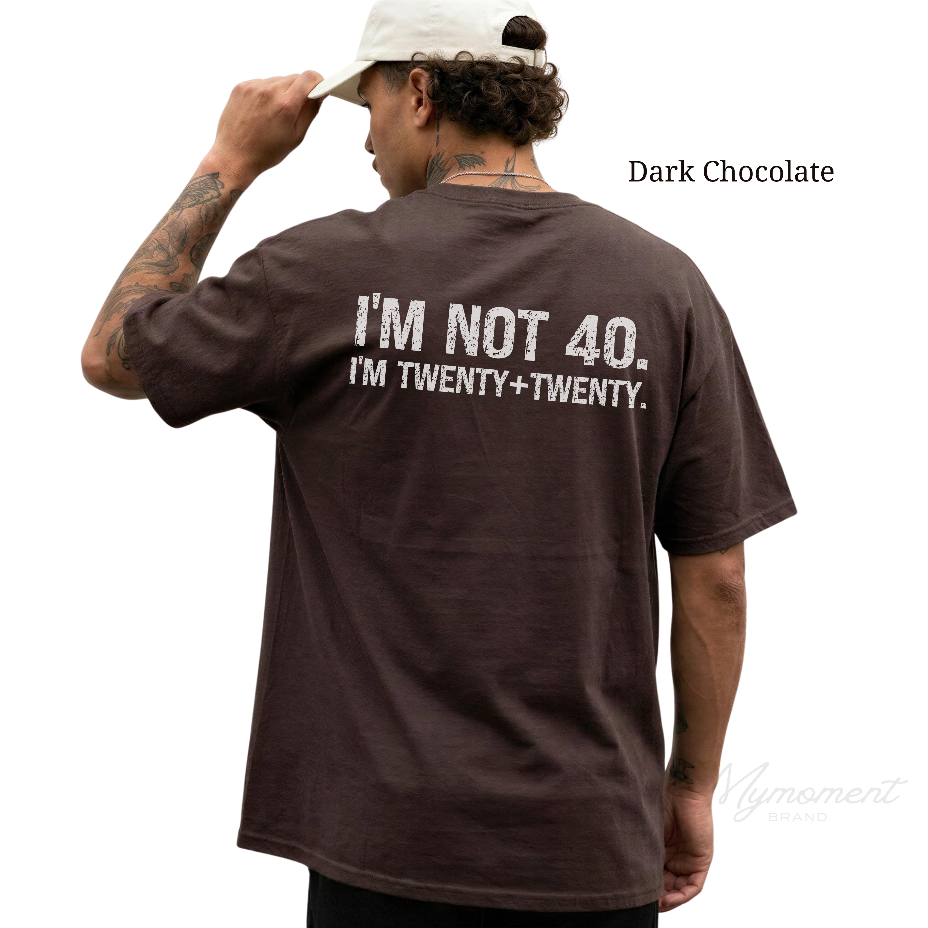 I’m Not 40, I’m Twenty Plus Twenty Shirt | Funny 40th Birthday Tee