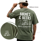 Birdies & Beers Golf Bachelor Party Shirts | Custom Golf Trip Shirts