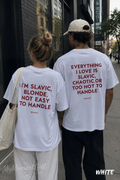 Matching Slavic Couple Shirts – I’m Slavic Blonde & Everything I Love Is Slavic Tees