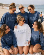 beach bach sweatshirt matching comfort color