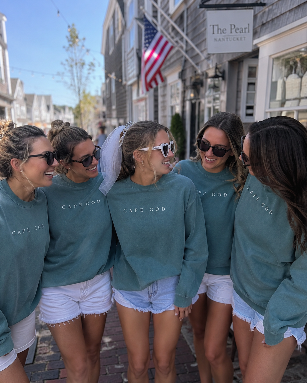Vintage Cape Cod Bachelorette Sweatshirt, Matching Bridesmaid Sweatshirts, Cape Cod Girls Trip Crewneck