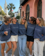 Charleston Bachelorette Sweatshirt, Matching Bridesmaid Sweatshirts, Charleston Girls Trip Crewneck