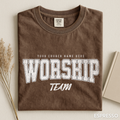Worship Team Shirt For Church Staff - Personalized Sunday School Matching Shirts