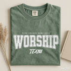 Worship Team Shirt For Church Staff - Personalized Sunday School Matching Shirts