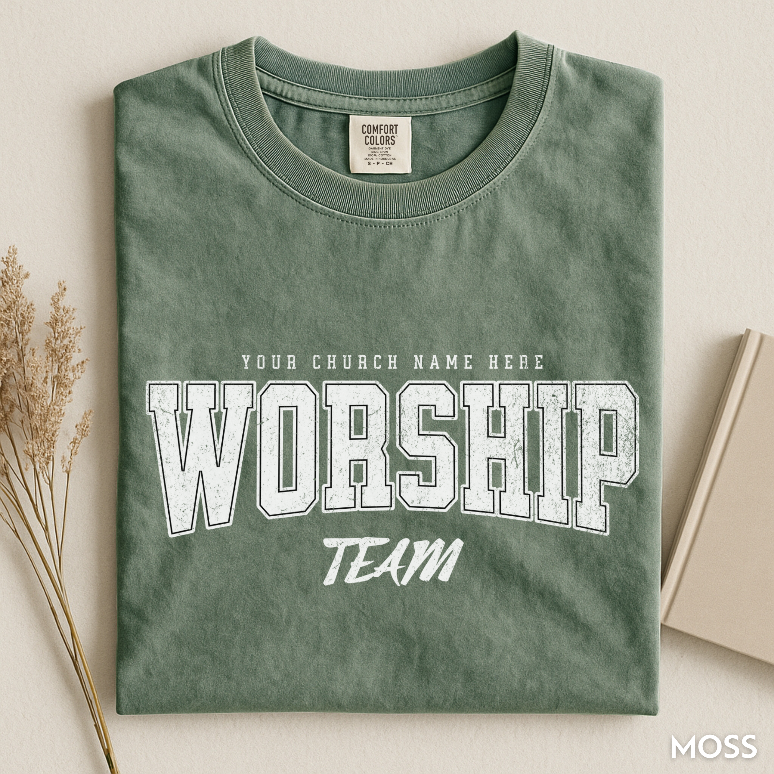 Worship Team Shirt For Church Staff - Personalized Sunday School Matching Shirts