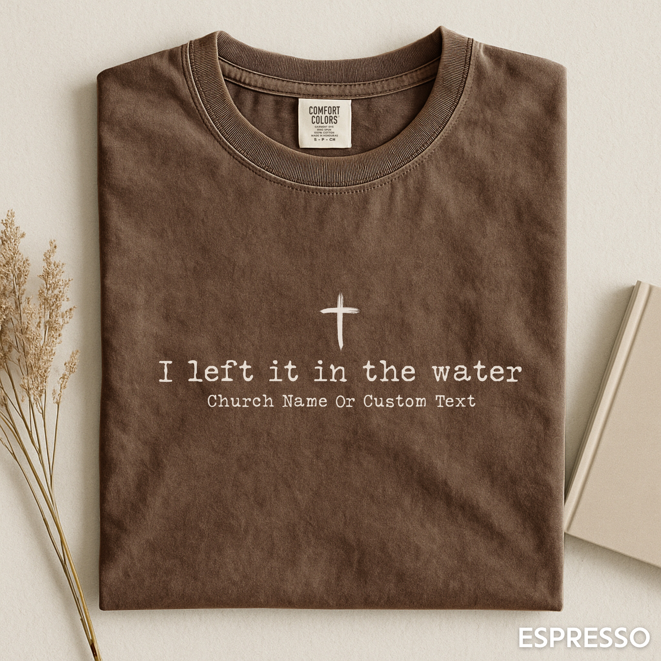 I Left it in the Water T-Shirt - Custom Church Group Tee