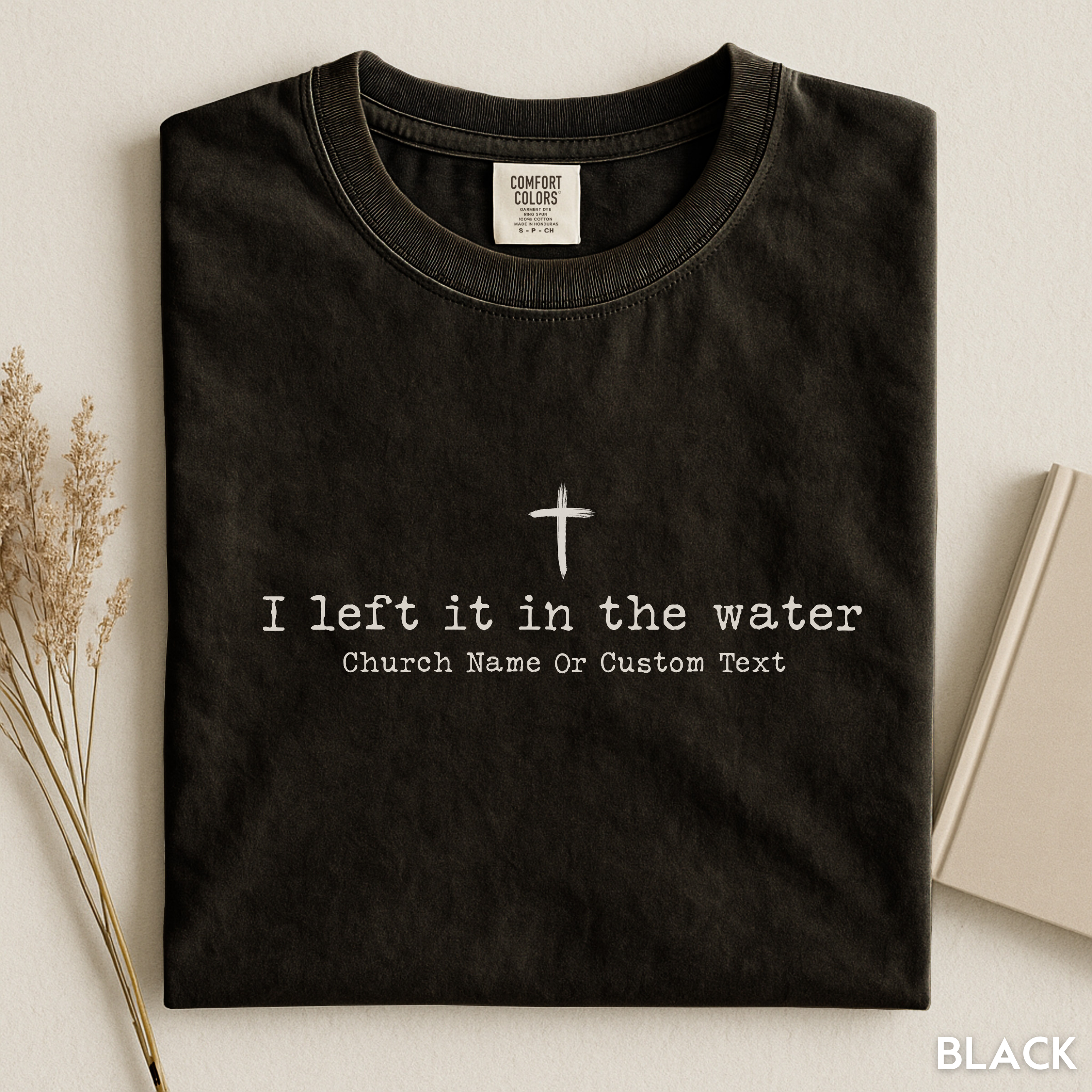 I Left it in the Water T-Shirt - Custom Church Group Tee