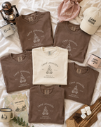 Cozy Camp Bachelorette Shirt - Custom Bride Crew Tee