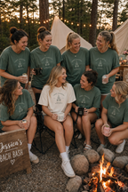 Cozy Camp Bachelorette Shirt - Custom Bride Crew Tee