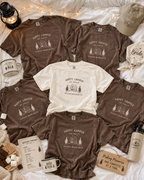 Happy Camper Bachelorette Shirt - Personalized Bride Crew